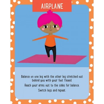 Kids Yoga Adventure kortos US Games Systems
